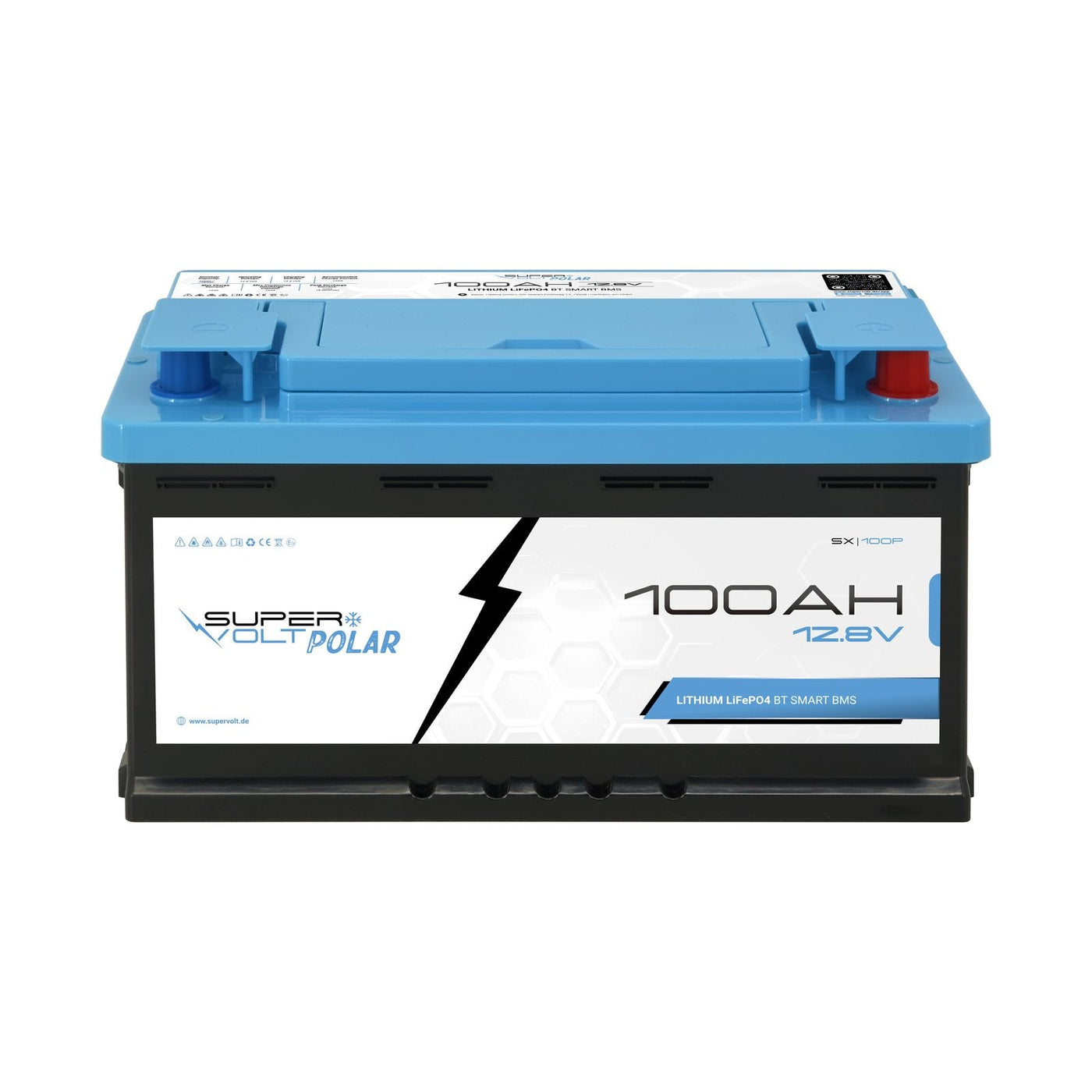 Supervolt Polar 100 Ah LiFePO4 Batterie mit Heizung