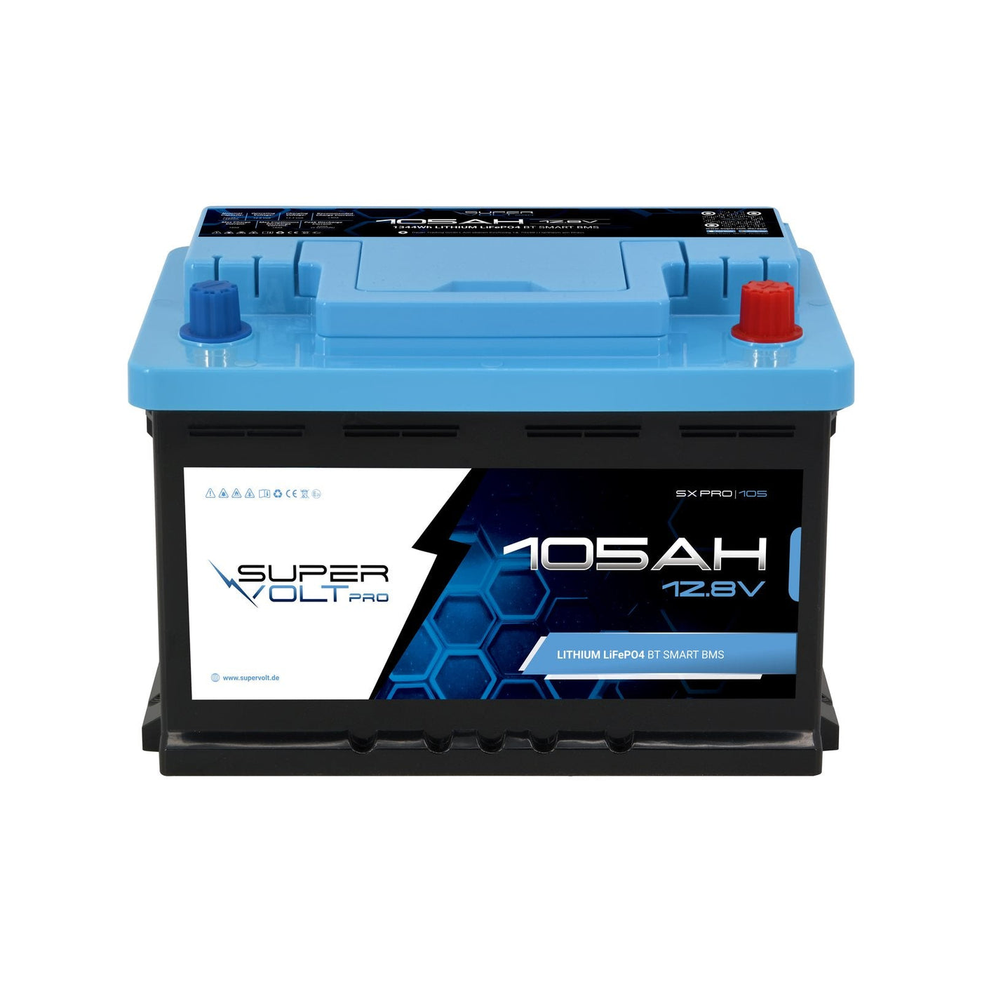 Supervolt Pro 105 Ah – wichtigste Funktionen