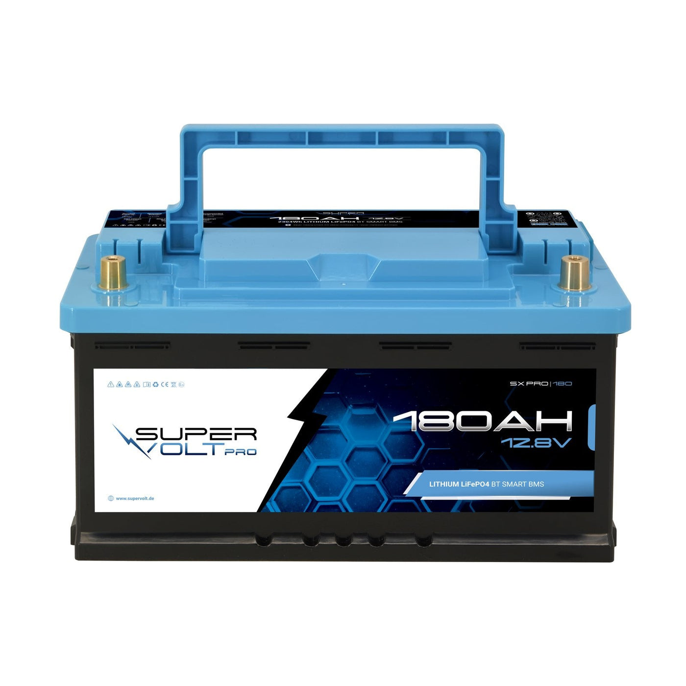 Supervolt Pro 180 Ah – BMS und Bluetooth-App