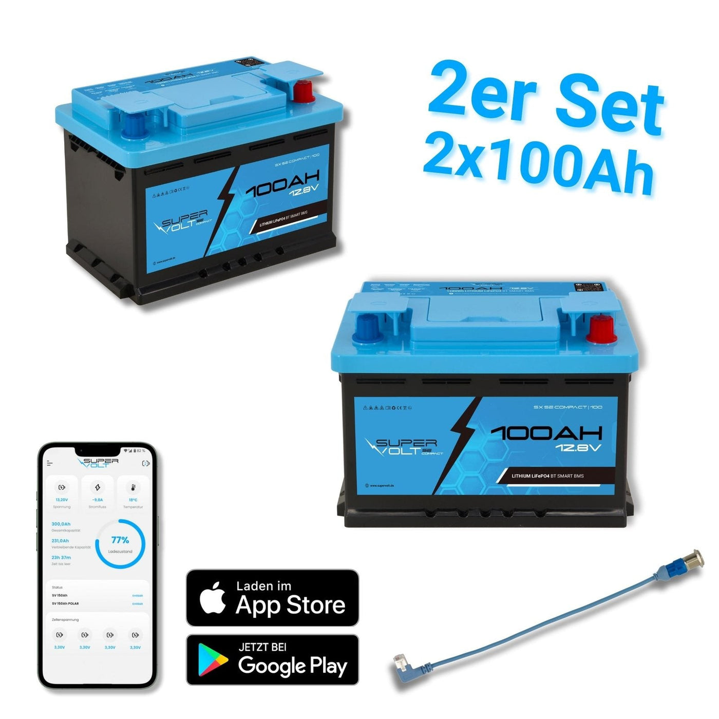 Supervolt SE Compact 200 Ah Set – Vorteile