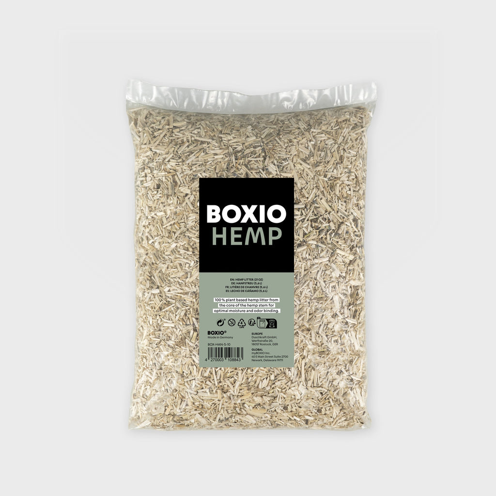 BOXIO HEMP Hanfstreu Natur für Trenntoilette
