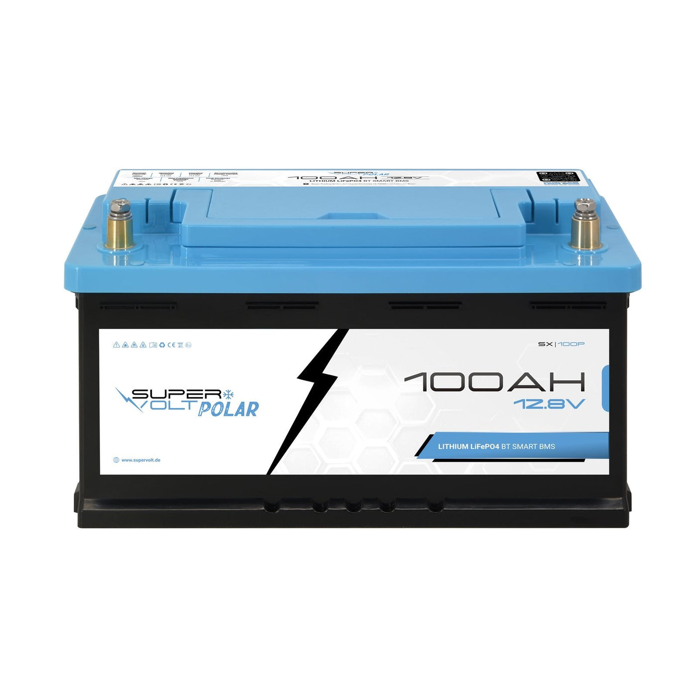 Supervolt Polar 100 Ah – DIN-Gehäuse