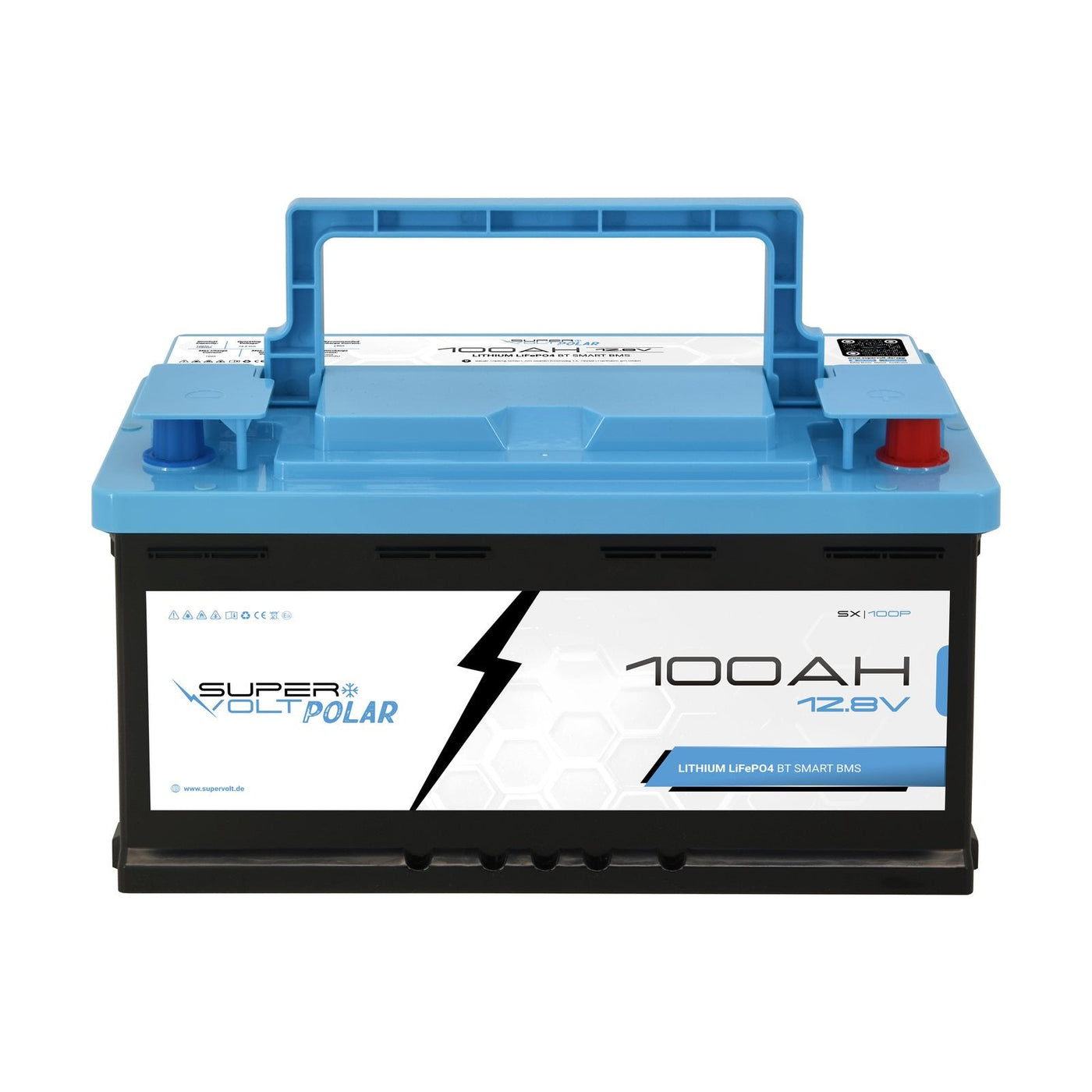 Supervolt Polar 100 Ah – Anschlüsse