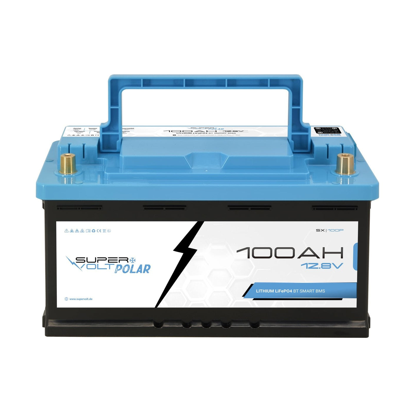 Supervolt Polar 100 Ah – BMS und Bluetooth-App