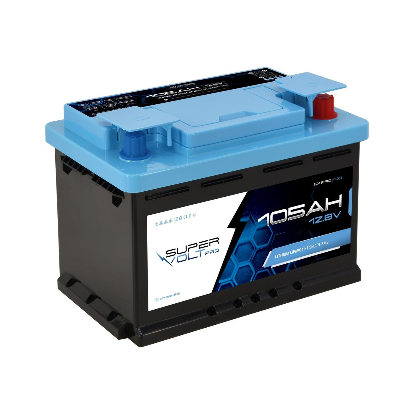 Supervolt Pro 105 Ah – Lieferumfang