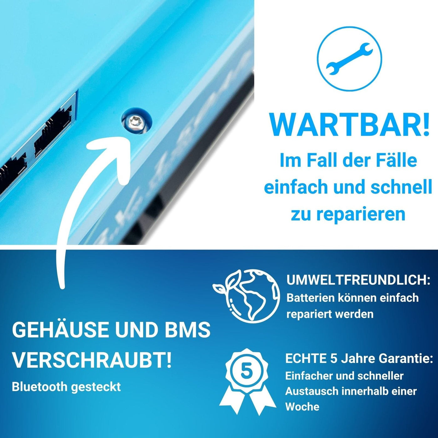 Supervolt Polar Compact 200 Ah Set – Schraubgehäuse