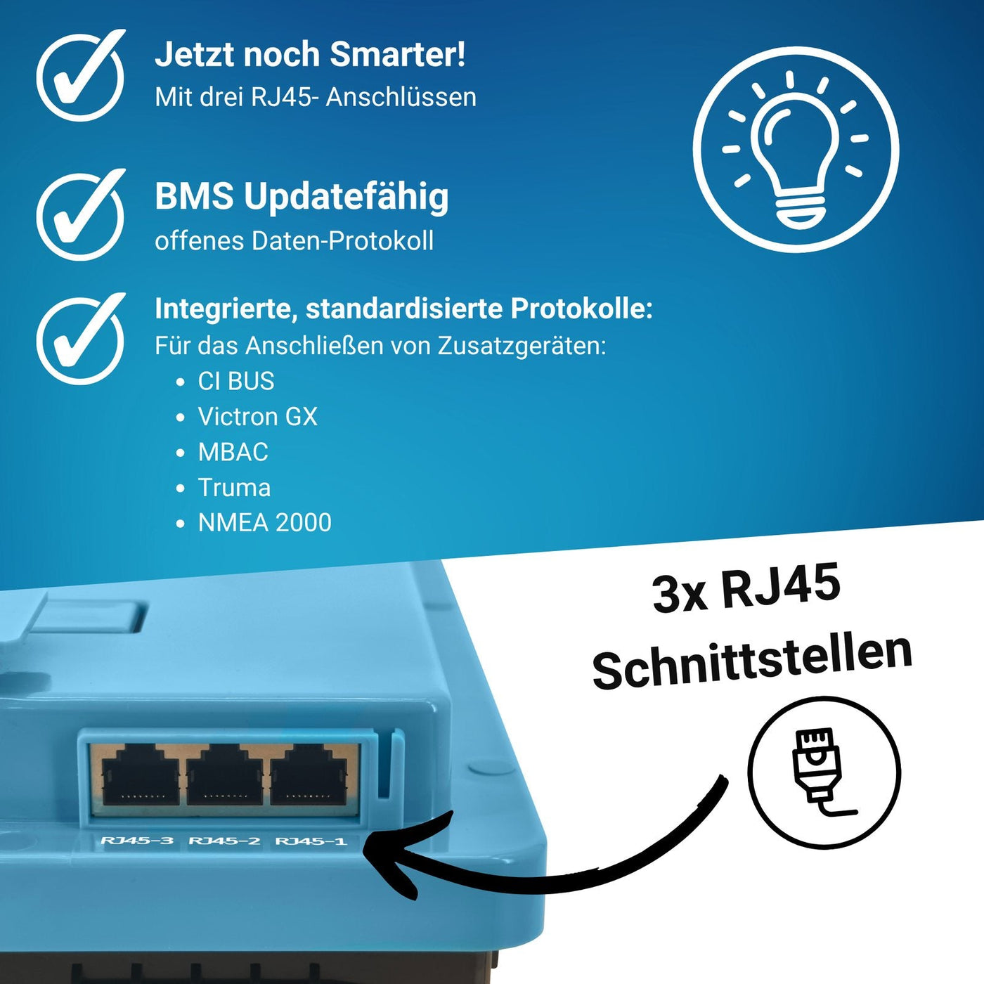 Supervolt Pro 210 Ah Set – Schraubgehäuse