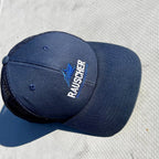 Rauscher Boot Trucker Cap von oben, Netzrücken und gebogener Schirm